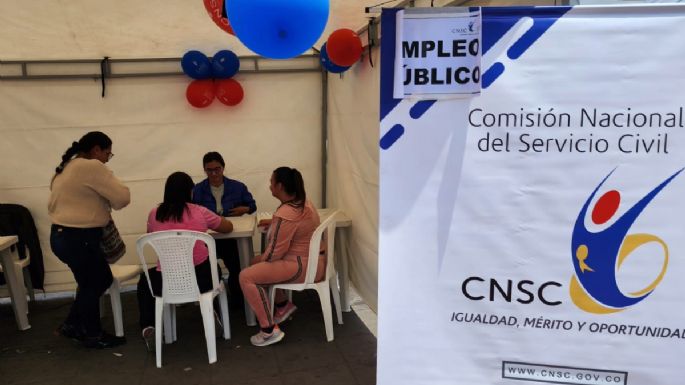 Estas son las vacantes de empleo que ofrece la Comisión Nacional del Servicio Colombia con salarios de hasta 12,000 pesos