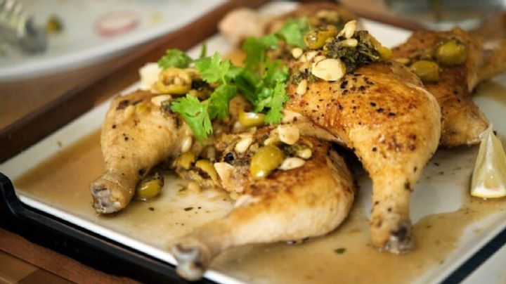 Pollo al ajillo, aprende a hacer esta práctica receta con 6 ingredientes y sin horno