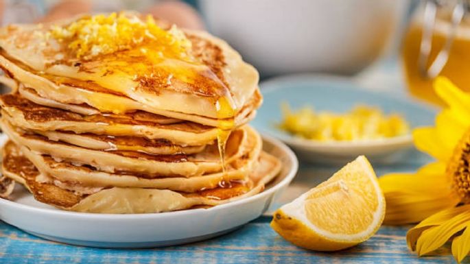 Pancakes de limón, aprende a preparar este delicioso desayuno en solo 20 minutos