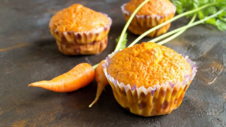 Muffins de zanahoria, aprende a hacer esta deliciosa receta sin usar el horno