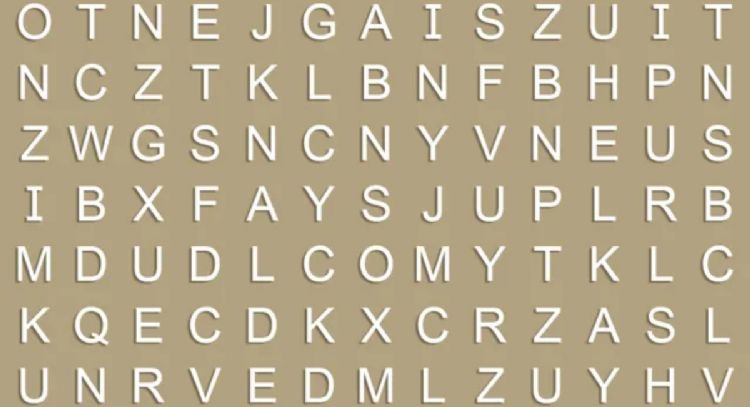 Solo una mente preparada puede encontrar la palabra 'Hamaca' en menos de 5 segundos