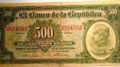 Entregan 300 millones de pesos por este billete de 500 pesos colombianos