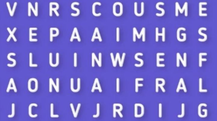 Solo una persona astuta puede encontrar la palabra 'Fuerza' en menos de 10 segundos