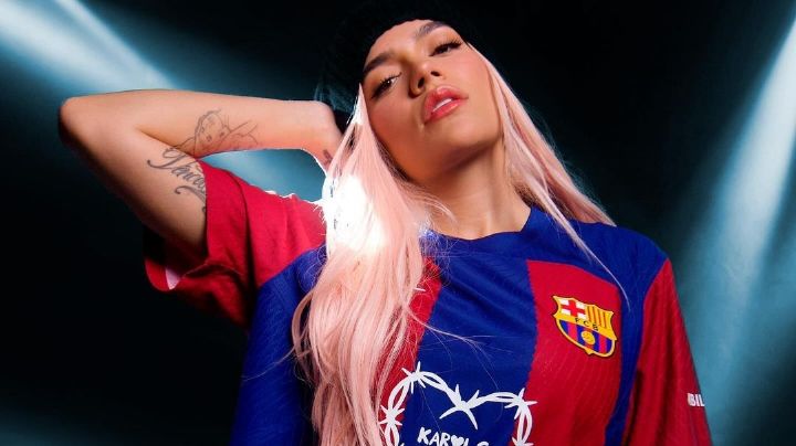 Así confirmó Barcelona la presencia del logo de Karol G en su partido frente al Real Madrid