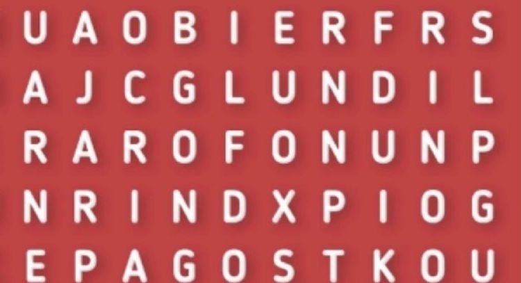 Sólo una mente muy ágil puede encontrar la palabra 'Emoción' en menos de 10 segundos