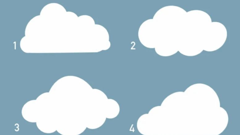 Dime qué nube viste primero y te diré si eres una persona admirada