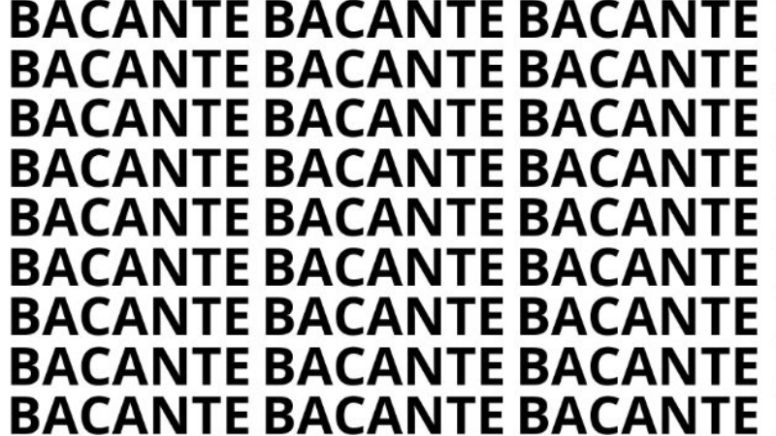 Solo una mente muy brillante puede encontrar la palabra 'Vacante' en menos de 10 segundos