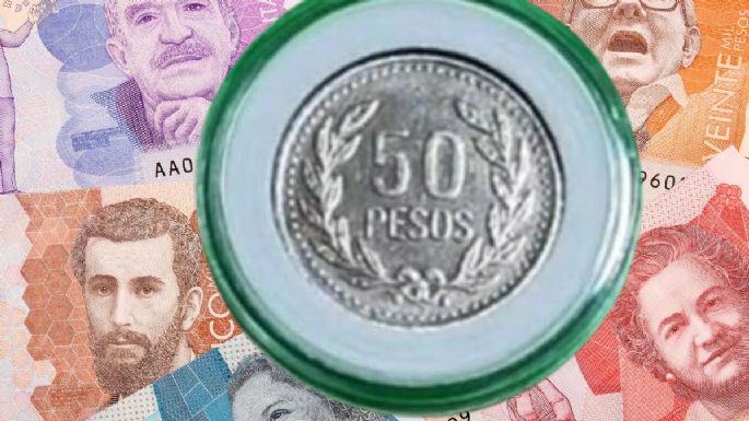 Entregan hasta $60,000 por esta moneda colombiana de 50 pesos