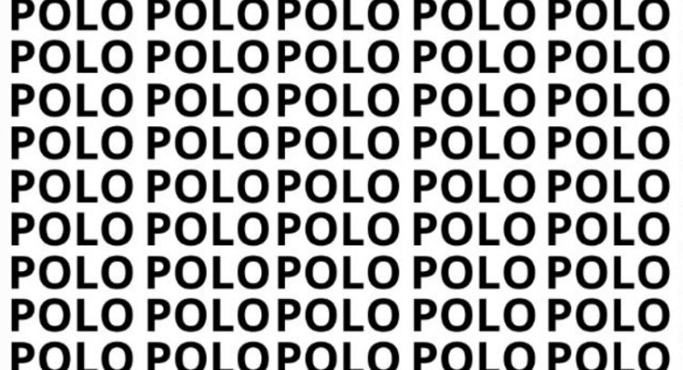 Solo una vista de halcón puede encontrar la palabra "Pozo" en menos de 10 segundos