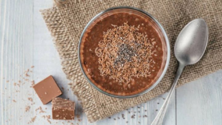 Pudín de chía con chocolate, aprende a hacer este delicioso postre con solo 7 ingredientes