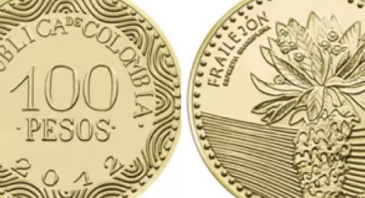 Entregan hasta $20,000 pesos al afortunado propietario de esta moneda de 100 pesos colombianos