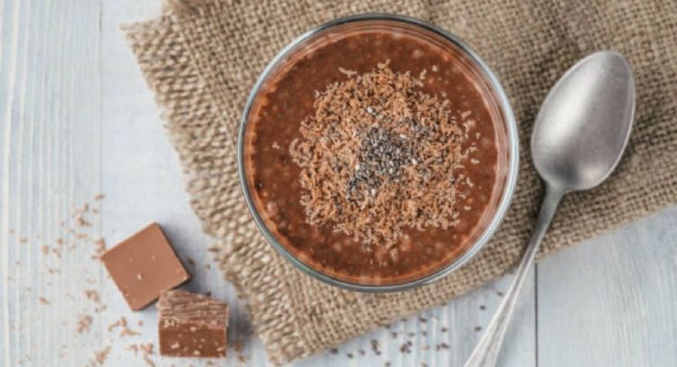 Pudín de chía con chocolate, aprende a hacer este delicioso postre con solo 7 ingredientes