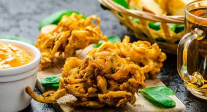 Buñuelos de cebolla, aprende a hacer esta deliciosa receta con pocos ingredientes