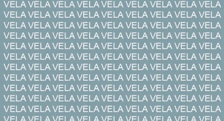 Sólo la mente de un genio puede encontrar la palabra 'Velo' en menos de 10 segundos