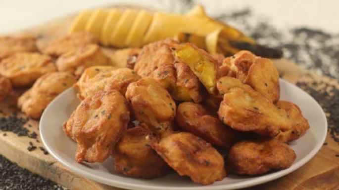 Buñuelos de plátano, aprende a hacer esta deliciosa receta con solo 5 ingredientes