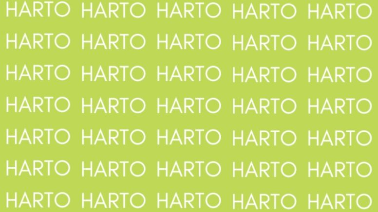 Solo la mente de un genio puede encontrar la palabra 'HURTO' en menos de 10 segundos