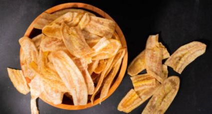 Chips de plátano frito, aprende a hacerlos en menos de 10 minutos y con solo 3 ingredientes