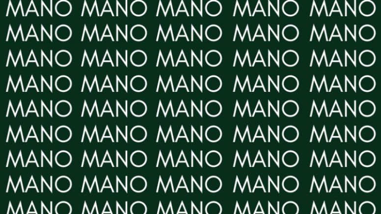 Sólo una vista privilegiada puede encontrar la palabra 'MONO' en menos de 10 segundos