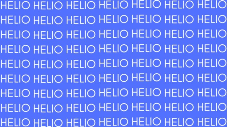 Sólo la mente de un verdadero maestro puede encontrar la palabra 'Hielo' en menos de 10 segundos