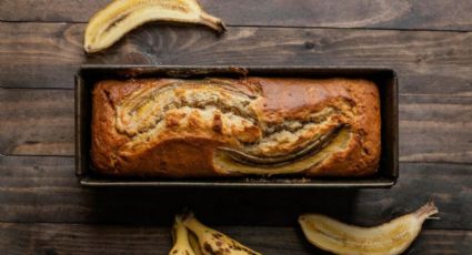 Bizcocho de plátano, aprende a hacer esta deliciosa receta sin azúcar ideal para bajar de peso