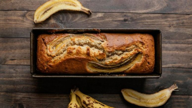Bizcocho de plátano, aprende a hacer esta deliciosa receta sin azúcar ideal para bajar de peso