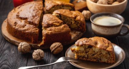 Pastel de nuez, aprende a hacer esta deliciosa receta ideal para acompañar el café