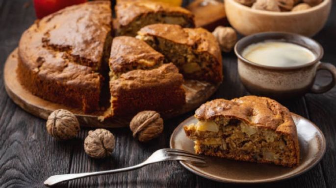 Pastel de nuez, aprende a hacer esta deliciosa receta ideal para acompañar el café