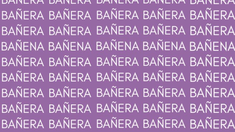 Solo una persona brillante puede encontrar la palabra 'Ballena' en menos de 10 segundos