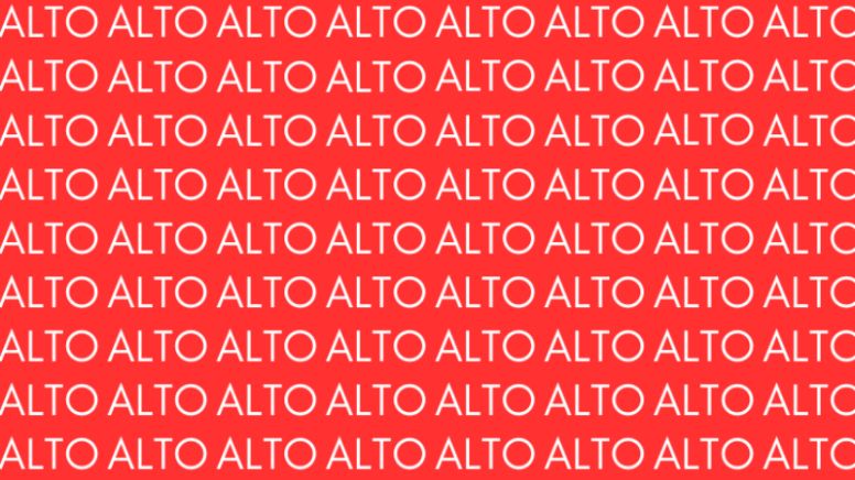 Solo una vista de águila puede encontrar la palabra "Auto" en menos de 10 segundos