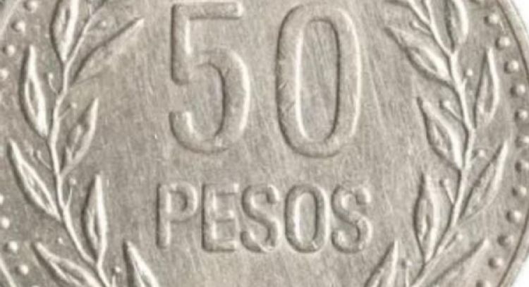 Entregan hasta $60,000 pesos al afortunado propietario de esta moneda de 50 pesos colombianos