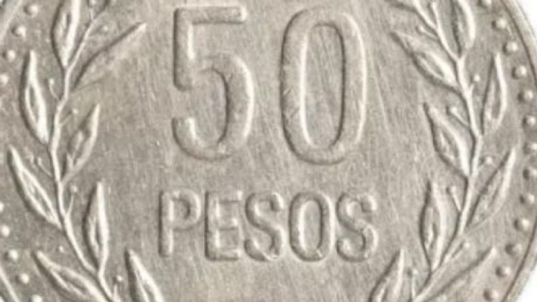 Entregan hasta $60,000 pesos al afortunado propietario de esta moneda de 50 pesos colombianos