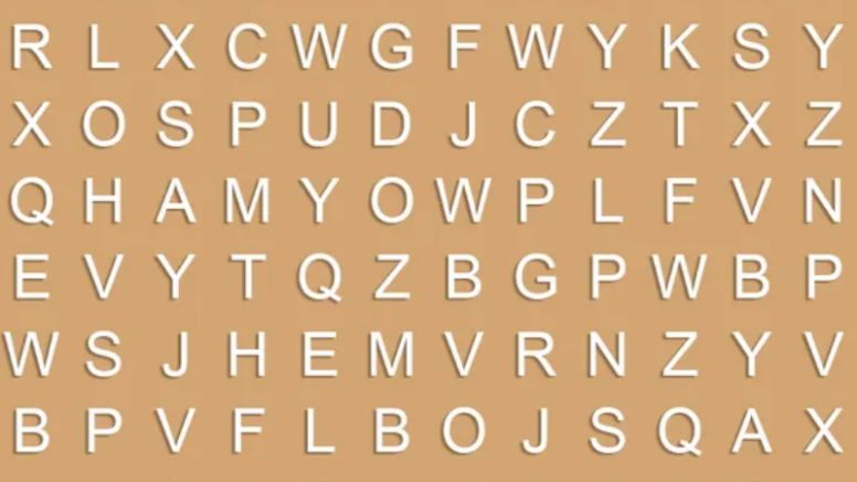 Sólo una persona atenta puede encontrar la palabra 'Ateo' en menos de 5 segundos