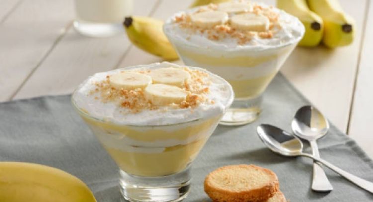 Mousse de plátano, aprende a hacer esta deliciosa receta con solo 4 ingredientes