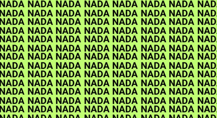 Solo un pequeño porcentaje de la población encuentra la palabra 'Hada' en menos de 5 segundos