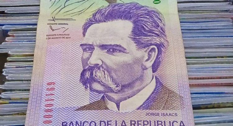 Entregan hasta $75,000 por este billete colombiano de 50,000 pesos