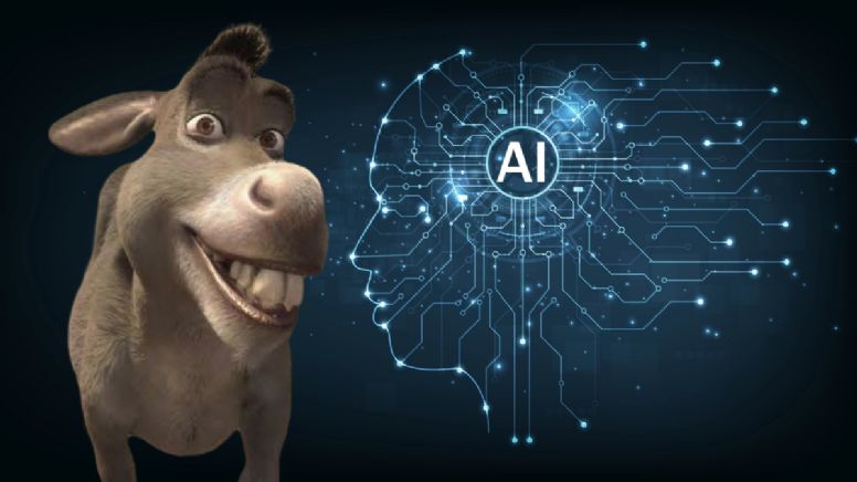 Cómo luciría 'El Burro’ de 'Shrek' si fuera humano, según la inteligencia artificial