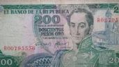 Foto ilustrativa de la nota titulada Entregan hasta $88,000 por este billete colombiano de 200 pesos