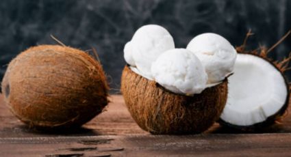 Helado de coco, aprende a hacer esta receta casera con solo 4 ingredientes y en solo 20 minutos