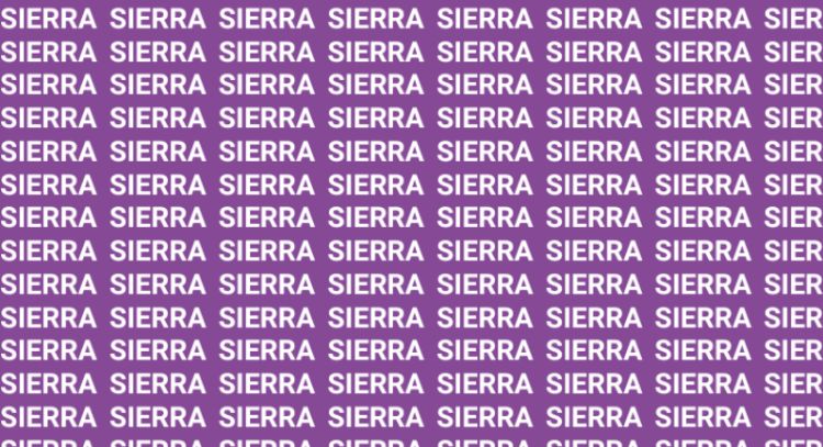 Sólo una mente diferente al resto puede encontrar la palabra 'Cierra' en menos de 10 segundos