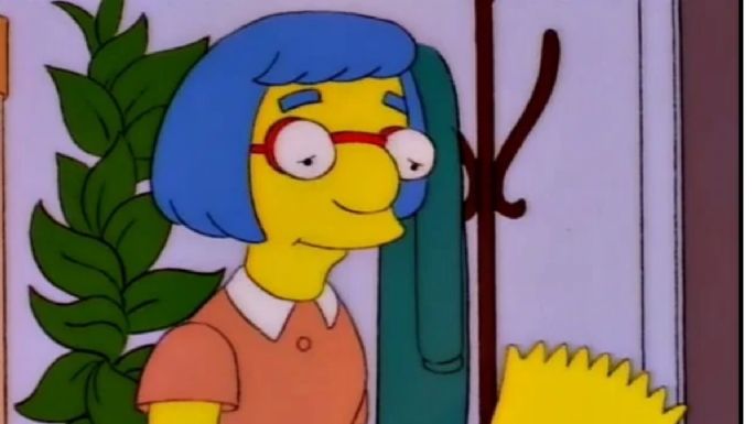 Cómo luciría 'la mamá de Milhouse' de 'Los Simpson si fuera humana, según la inteligencia artificial