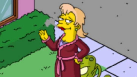 Cómo luciría la 'mamá de Nelson Muntz', de 'Los Simpson' si fuera humana, según la inteligencia artificial