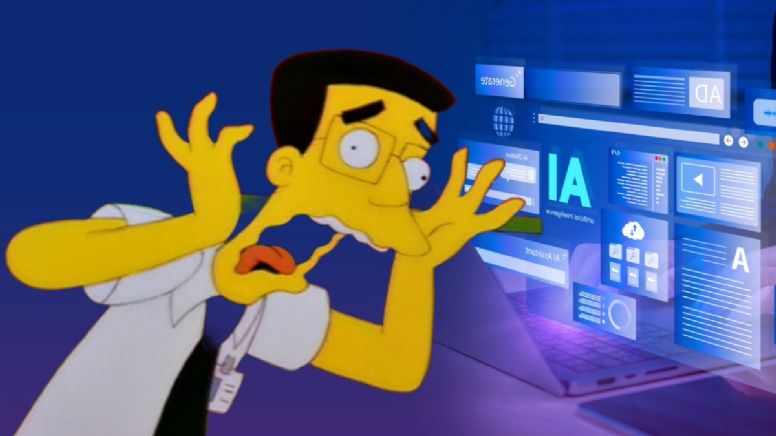 Cómo luciría 'Frank Grimes' de 'Los Simpson' si fuera humano, según la inteligencia artificial