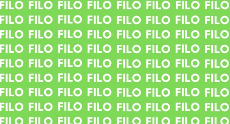 Solo una vista entrenada puede encontrar la palabra 'Hilo' en menos de 10 segundos