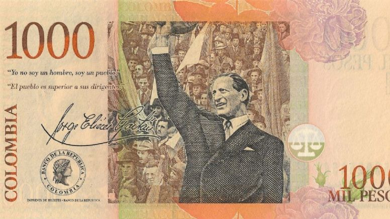 Entregan hasta $285.000 por este billete colombiano de 1000 pesos