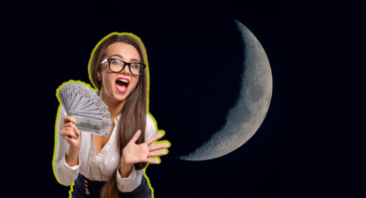 Luna nueva de junio: los 4 signos que serán bañados con éxito y abundancia económica