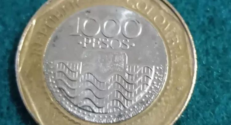 Entregan hasta $600.000 por esta moneda colombiana de 1000 pesos