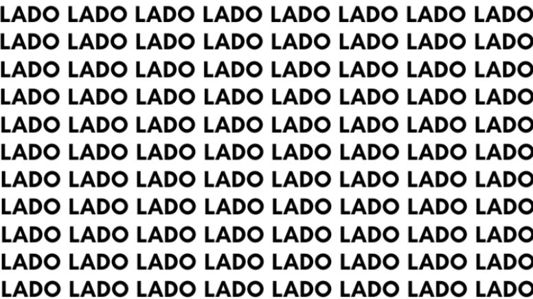 Sólo una vista de halcón puede encontrar la palabra 'Lodo' en menos de 10 segundos
