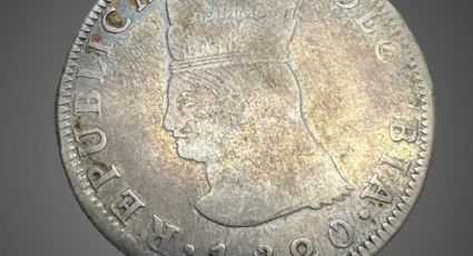Entregan más de 1 millón de pesos por esta antigua moneda colombiana de 8 reales