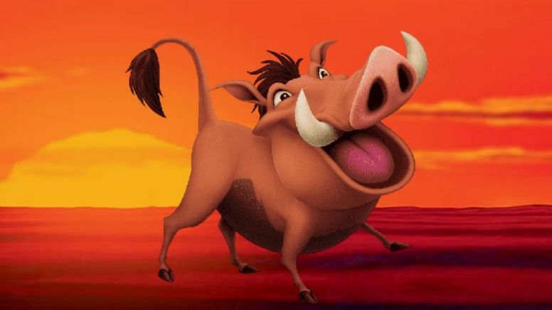 Cómo luciría 'Pumba' del 'Rey de león' si fuera humano, según Inteligencia Artificial