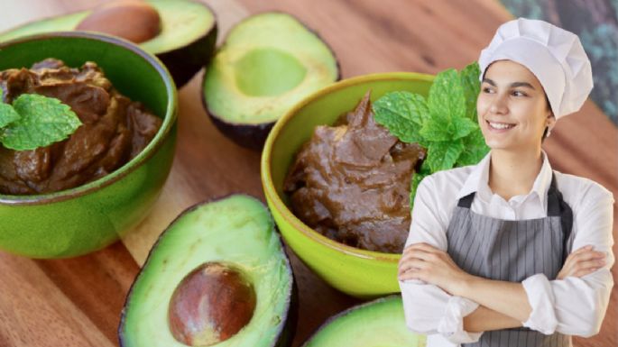 Mousse de chocolate y aguacate, aprende a hacer este delicioso postre con solo 5 ingredientes